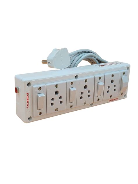 electrical extension.box|extension box with individual switch.